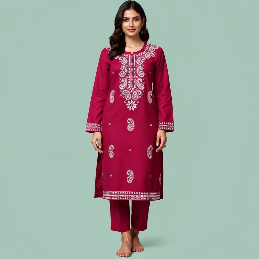 Pink Kurti